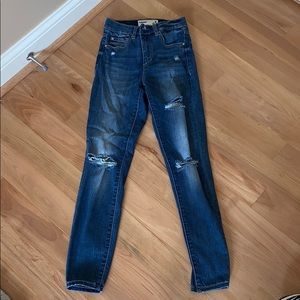 GARAGE JEANS WORN ONCE !!